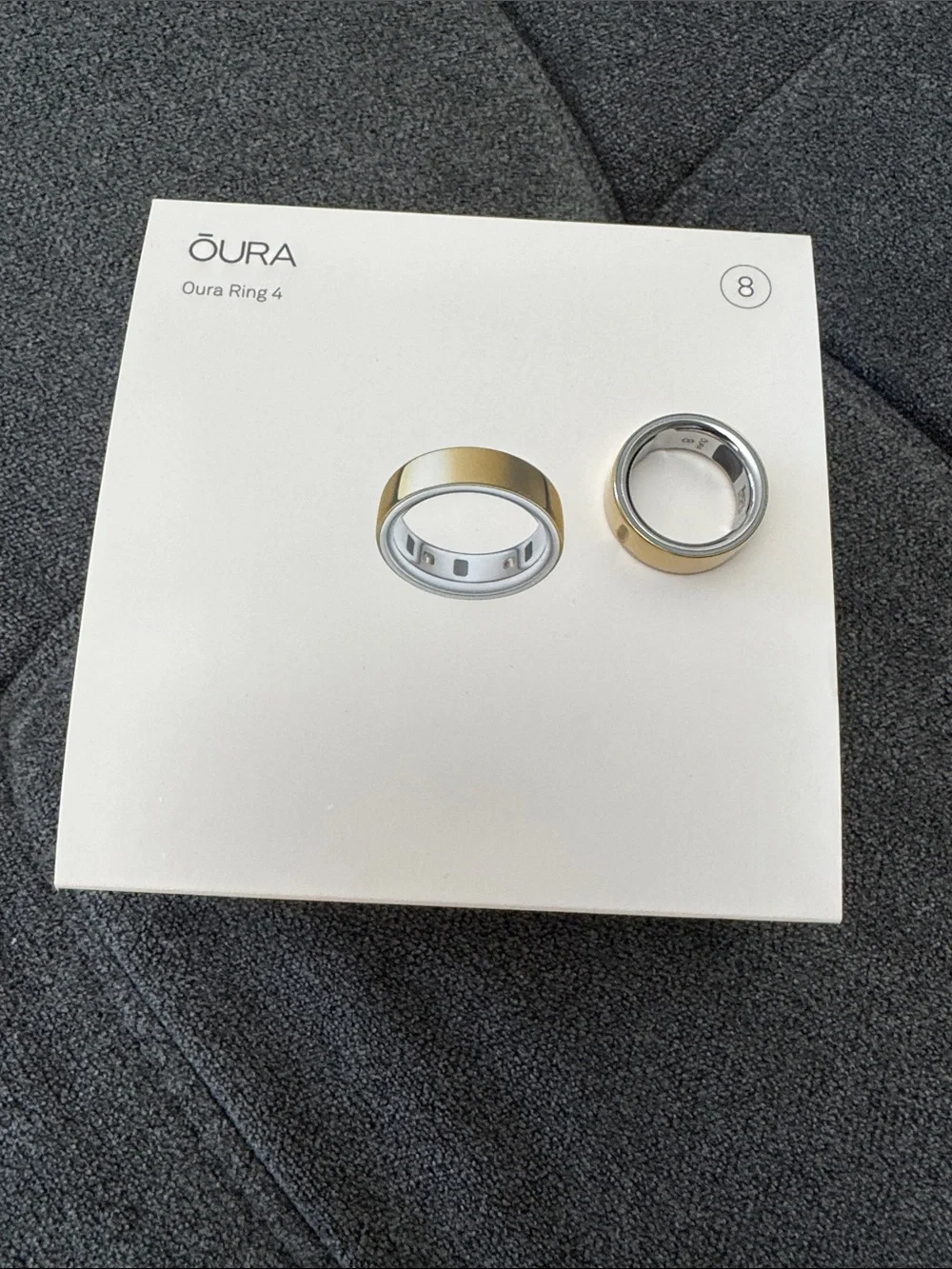 Oura Ring 4 Gold (Like New)